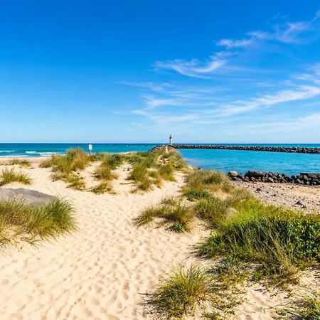 Aurora Port Nature - Vue Mer- Terrasse Plein Sud - Parking - Village Naturiste Agde