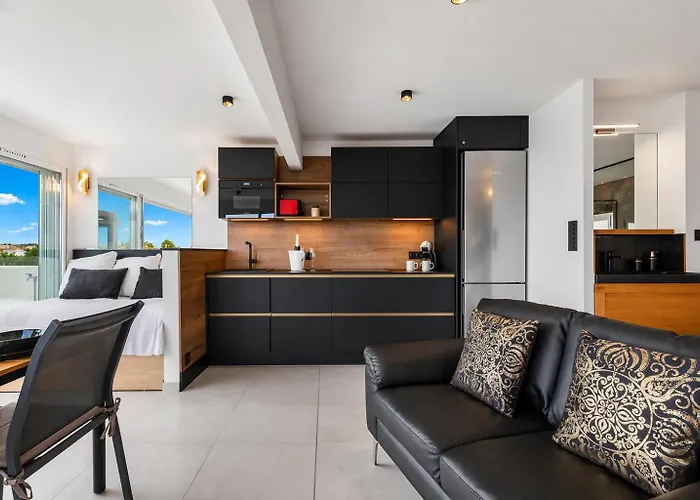 Apartman Aurora Port Nature - Vue Mer- Terrasse Plein Sud - Parking - Village Naturiste *