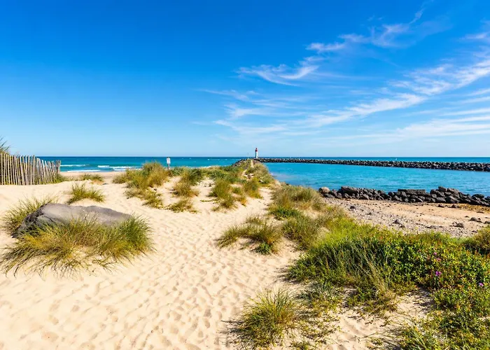 Aurora Port Nature - Vue Mer- Terrasse Plein Sud - Parking - Village Naturiste Agde